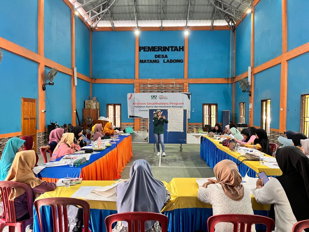women smallholders training indonesia